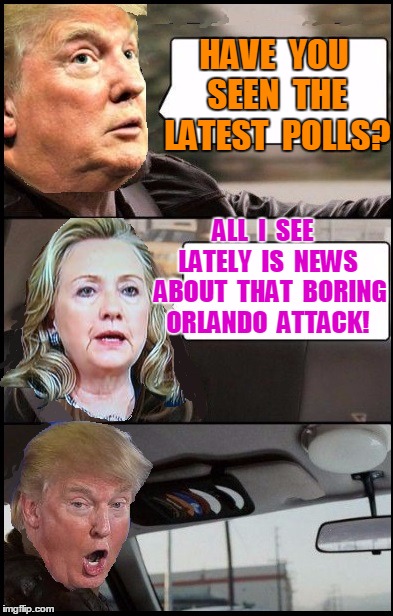 TRUMP/HILLARY in taxi - Imgflip