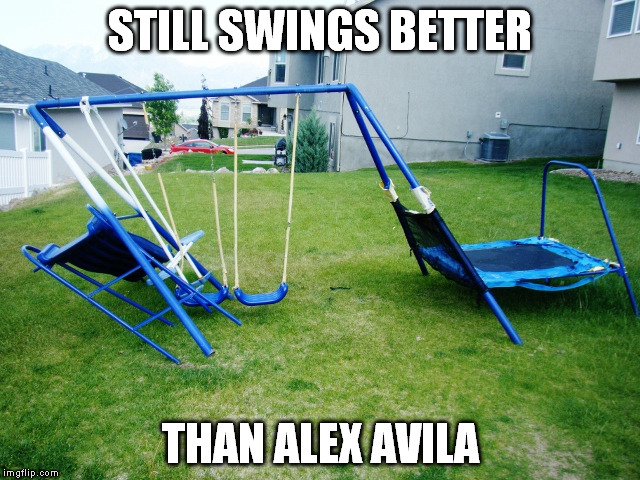 White Sox can have him | STILL SWINGS BETTER; THAN ALEX AVILA | image tagged in alex avila,baseball,major league baseball,crying in baseball | made w/ Imgflip meme maker