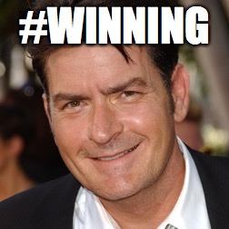Charlie Sheen | #WINNING | image tagged in memes,winning,charlie sheen,and everybody loses their minds,grandma finds the internet,ill just wait here | made w/ Imgflip meme maker