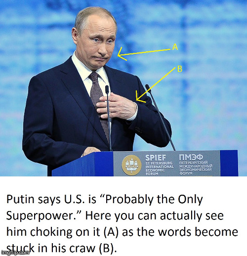 Putin  | image tagged in putin,choking | made w/ Imgflip meme maker