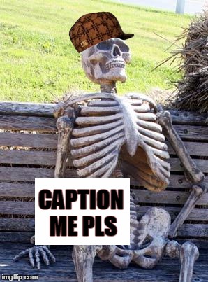 Waiting Skeleton Meme | CAPTION ME PLS | image tagged in memes,waiting skeleton,scumbag | made w/ Imgflip meme maker