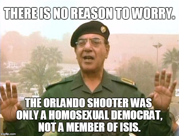 Loretta Lynch releases the 911 calls from Orlando. . . |  THERE IS NO REASON TO WORRY. THE ORLANDO SHOOTER WAS ONLY A HOMOSEXUAL DEMOCRAT, NOT A MEMBER OF ISIS. | image tagged in lorretta lynch,orlando shooting | made w/ Imgflip meme maker