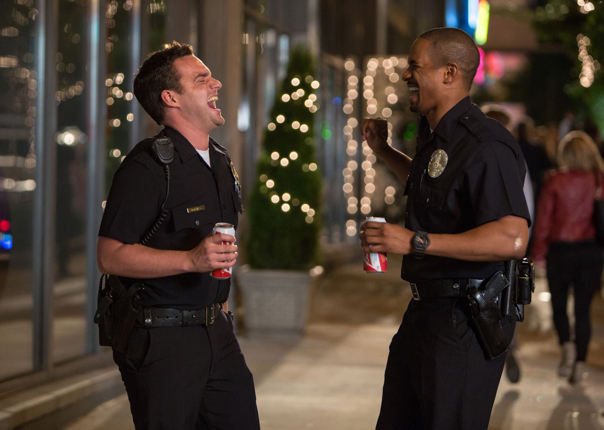 High Quality Laughing Cops Blank Meme Template