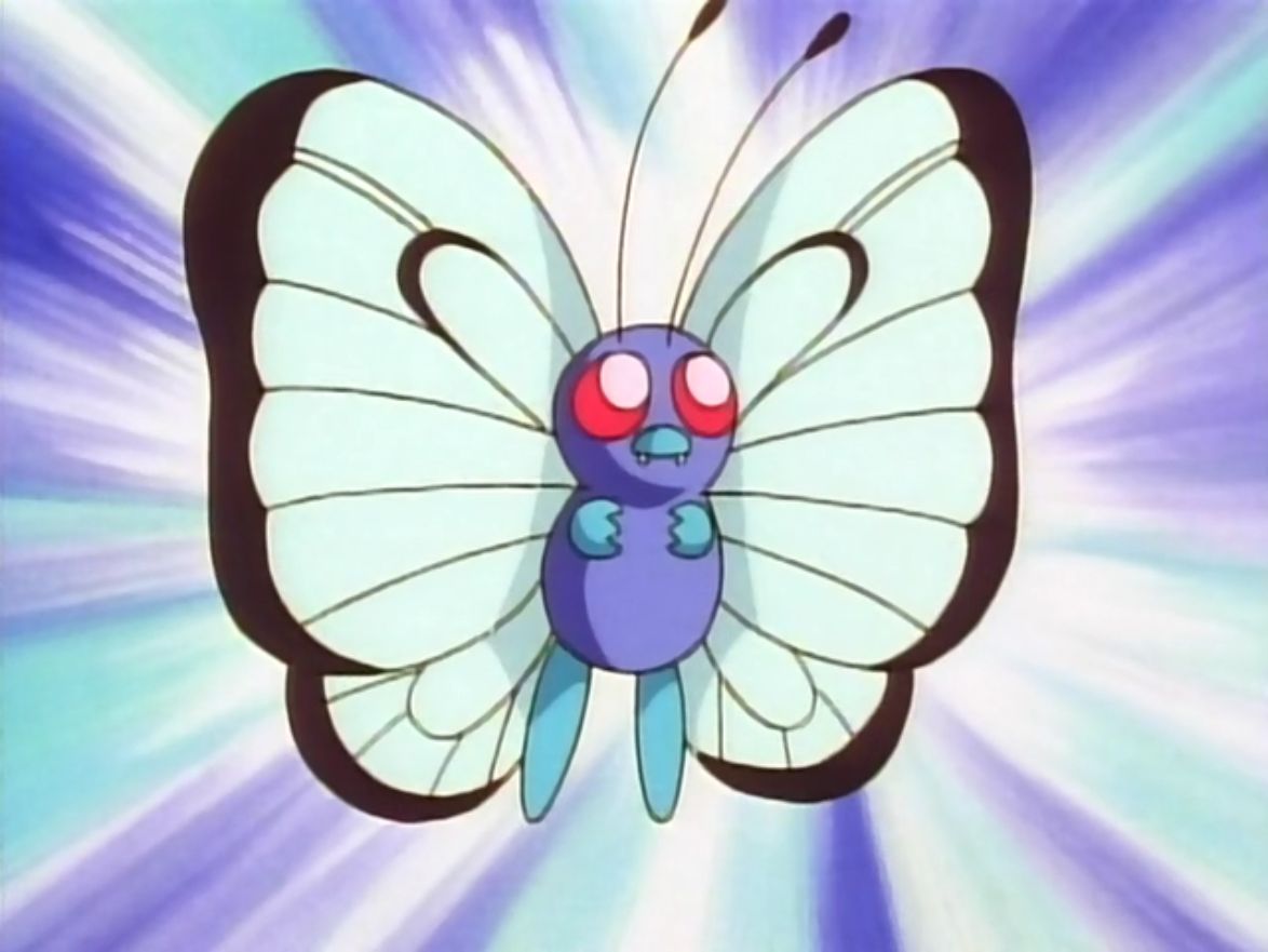 High Quality Butterfree Blank Meme Template