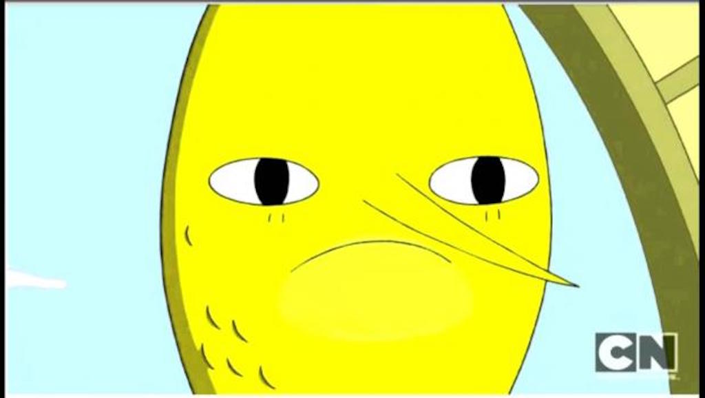 Adventure Time-Earl of Lemongrab Blank Meme Template