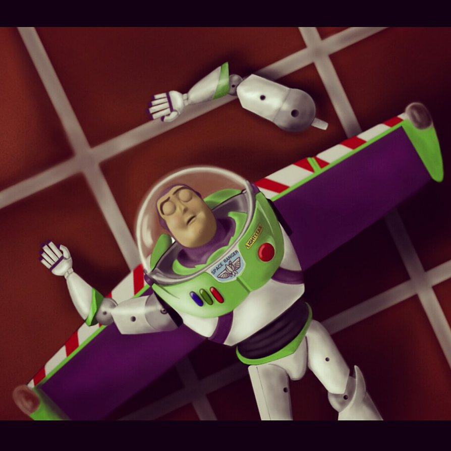 High Quality buzz lightyear broken arm Blank Meme Template