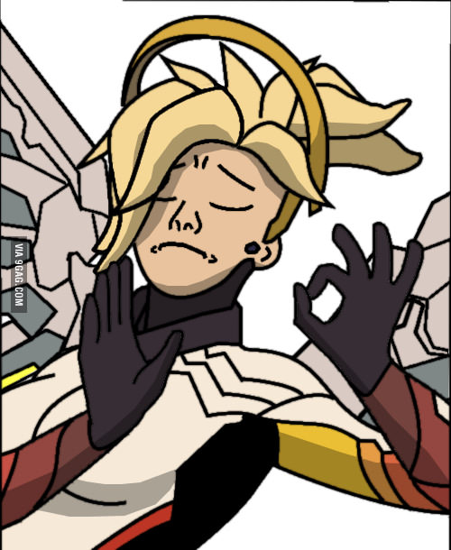 High Quality Mercy 'just right' Blank Meme Template