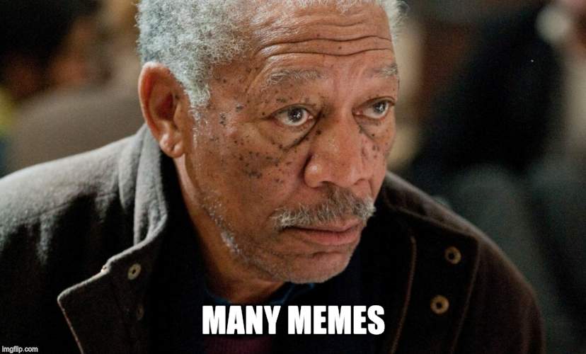 Morgan Freeman | MANY MEMES | image tagged in morgan freeman | made w/ Imgflip meme maker