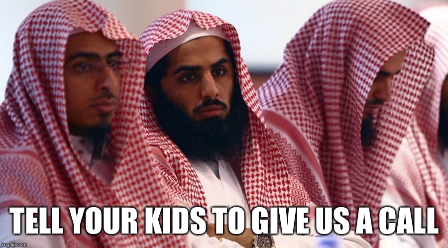 TELL YOUR KIDS TO GIVE US A CALL | made w/ Imgflip meme maker