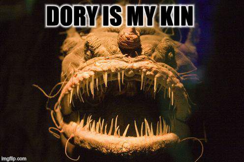 DORY IS MY KIN | made w/ Imgflip meme maker