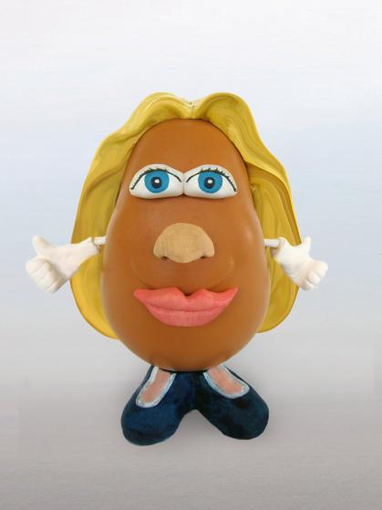 High Quality Potato Head Hillary Blank Meme Template