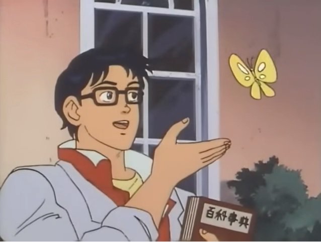 Clase de mariposas Blank Meme Template