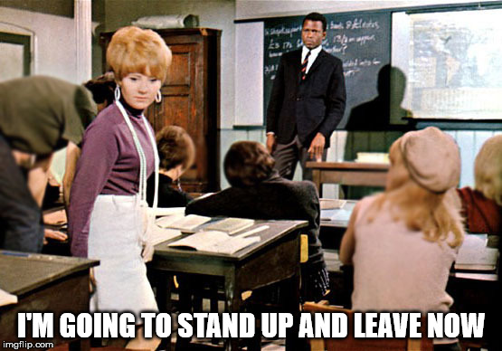 lulu | I'M GOING TO STAND UP AND LEAVE NOW | image tagged in stand up,lulu | made w/ Imgflip meme maker