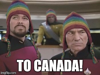 TO CANADA! | made w/ Imgflip meme maker