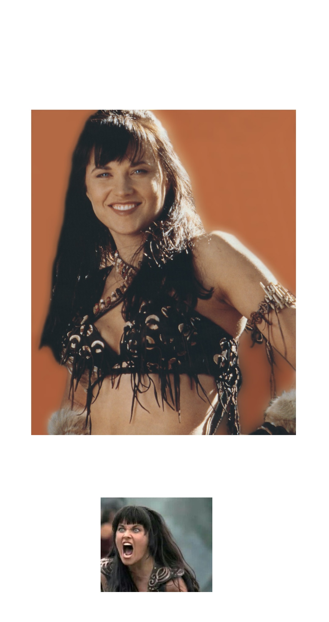High Quality Happy angry Xena Blank Meme Template