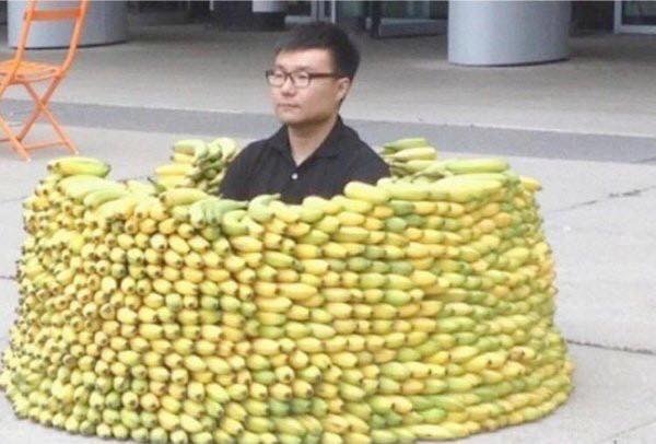 High Quality Banana fort Blank Meme Template