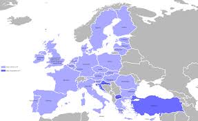 High Quality European Union map Blank Meme Template