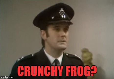 CRUNCHY FROG? | made w/ Imgflip meme maker