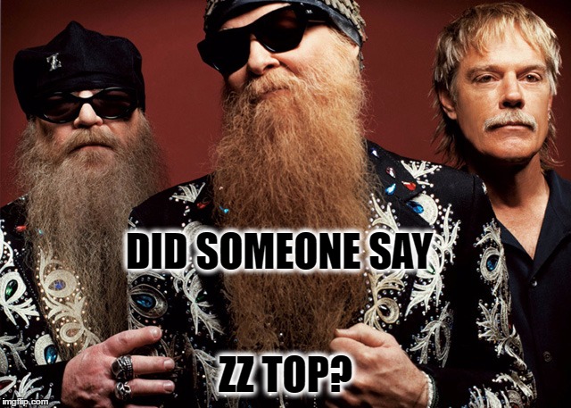 DID SOMEONE SAY ZZ TOP? | made w/ Imgflip meme maker