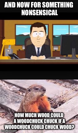 put your trays in a upright position | AND NOW FOR SOMETHING NONSENSICAL; HOW MUCH WOOD COULD A WOODCHUCK CHUCK IF A WOODCHUCK COULD CHUCK WOOD? | image tagged in memes | made w/ Imgflip meme maker
