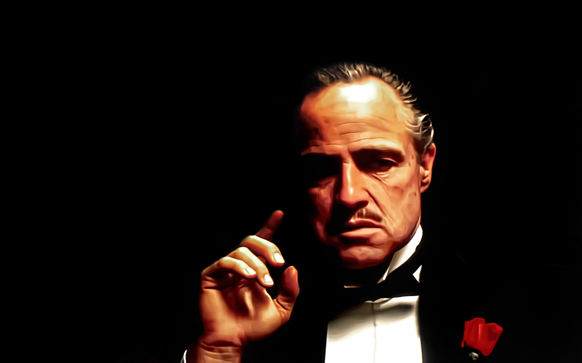 High Quality Godfather Marlon Brando Blank Meme Template