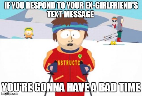ex girlfriend text memes