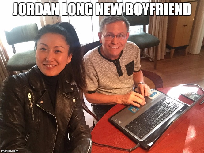 jordan long  new boyfriend | JORDAN LONG NEW BOYFRIEND | image tagged in boyfriend,girlfriend | made w/ Imgflip meme maker