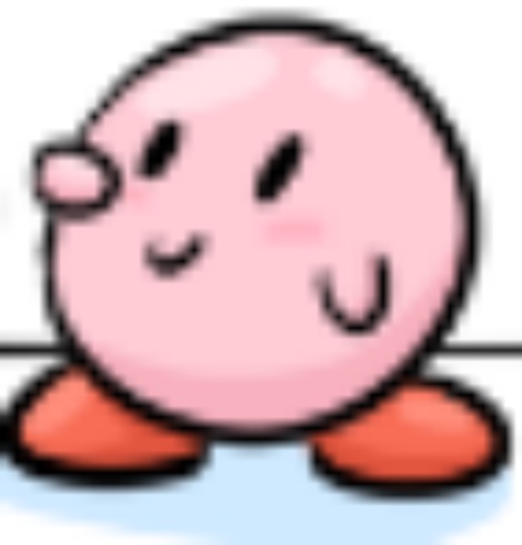 Curious Kirby Blank Meme Template