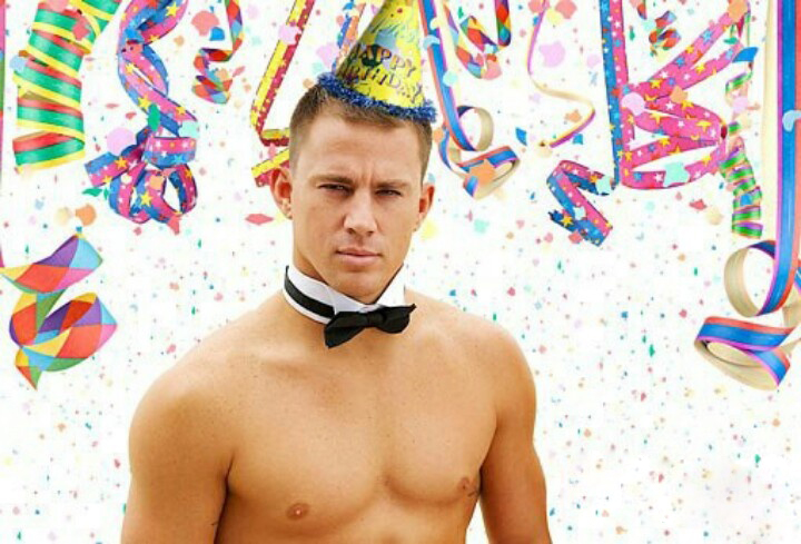 Channing Tatum Birthday Stripper. 