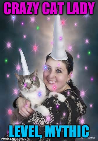 Guess what everyone on her Christmas list got last year.  | CRAZY CAT LADY; LEVEL, MYTHIC | image tagged in memes,cats,funny,cat lady | made w/ Imgflip meme maker