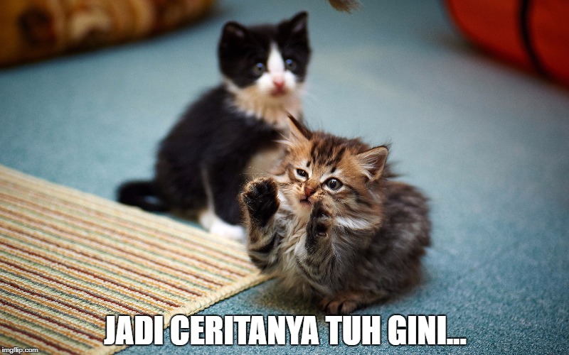 JADI CERITANYA TUH GINI... | made w/ Imgflip meme maker