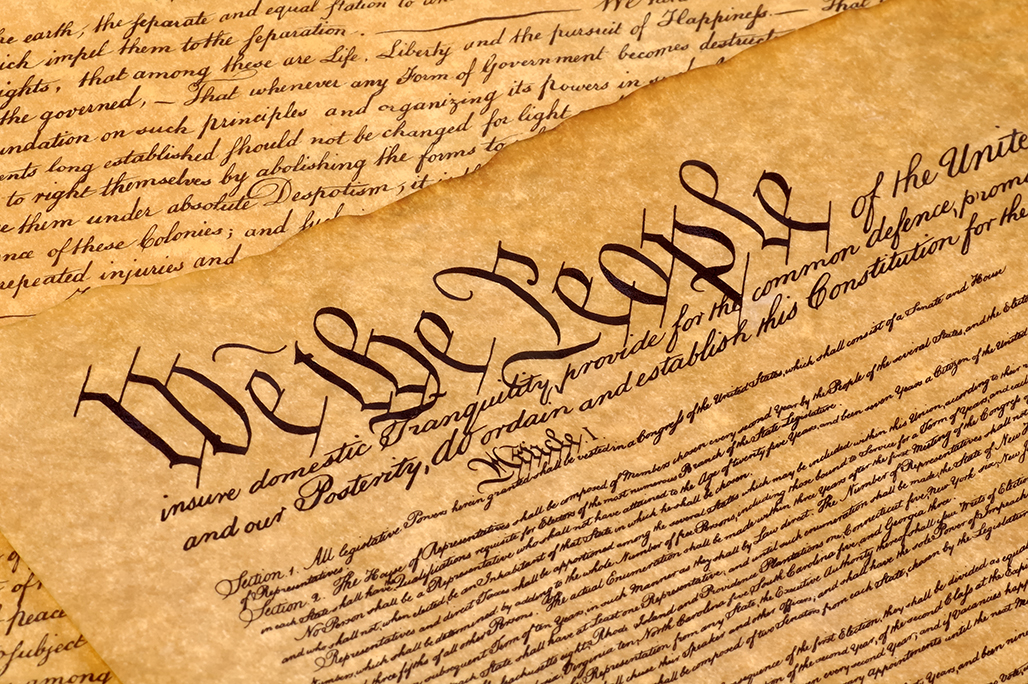 US Constitution Blank Meme Template