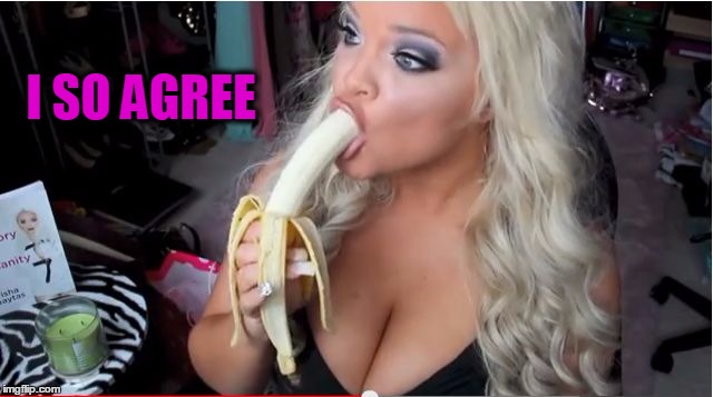 ditzy blonde | I SO AGREE | image tagged in ditzy blonde | made w/ Imgflip meme maker
