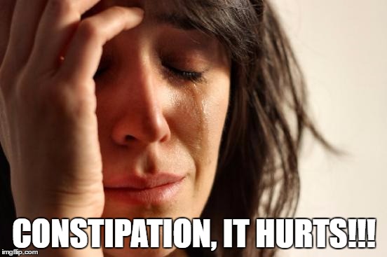 First World Problems | CONSTIPATION, IT HURTS!!! | image tagged in memes,first world problems | made w/ Imgflip meme maker