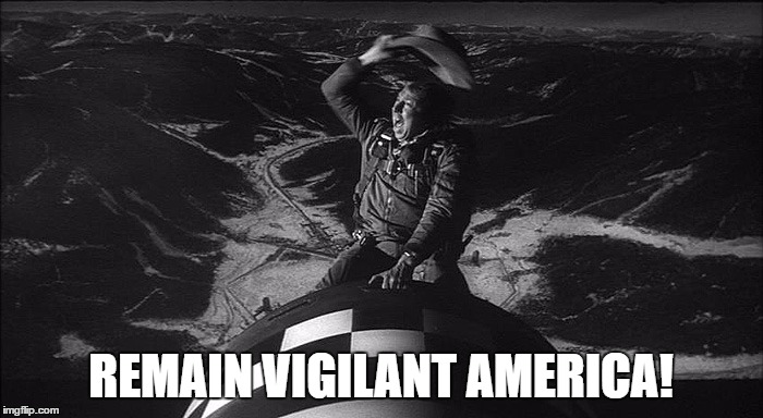 REMAIN VIGILANT AMERICA! | made w/ Imgflip meme maker