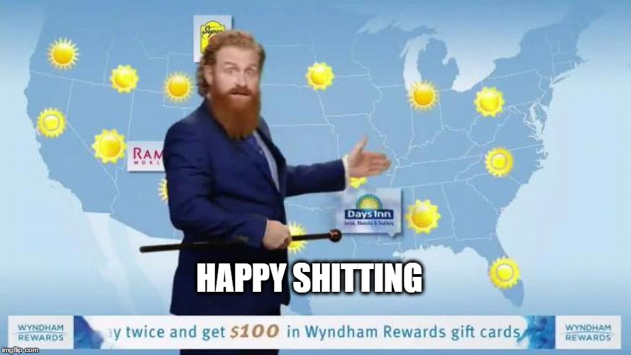 Tormund at Days Inn | HAPPY SHITTING | image tagged in game of thrones | made w/ Imgflip meme maker