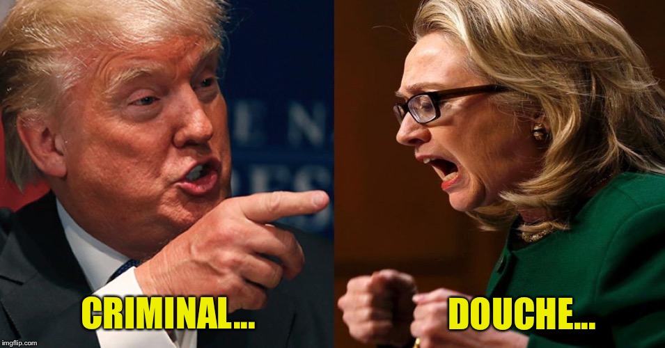 CRIMINAL... DOUCHE... | made w/ Imgflip meme maker