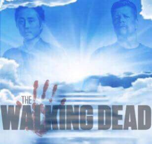 The Walking Dead Abe and Glenn Blank Meme Template