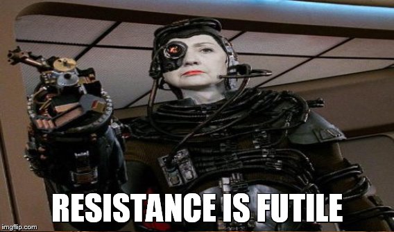 RESISTANCE IS FUTILE | made w/ Imgflip meme maker