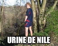 URINE DE NILE | made w/ Imgflip meme maker