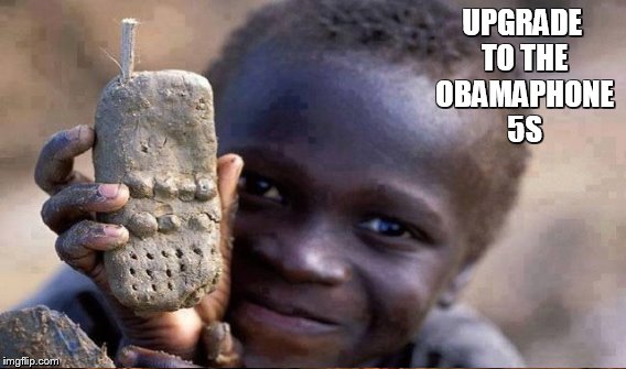 UPGRADE TO THE OBAMAPHONE 5S | made w/ Imgflip meme maker