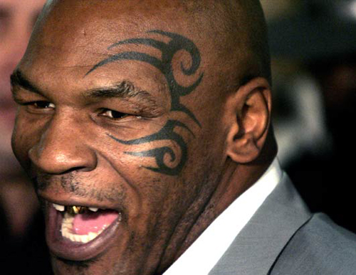 Mike Tyson Laughing Blank Meme Template