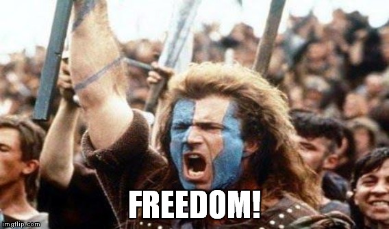 FREEDOM! | made w/ Imgflip meme maker