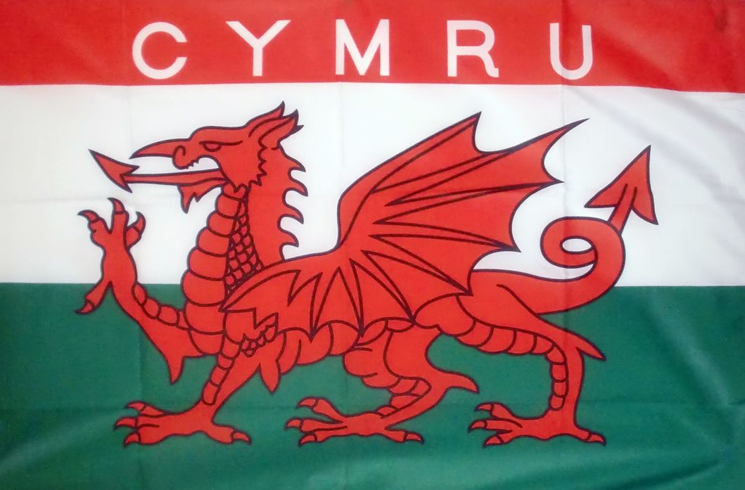 wales flag Blank Meme Template