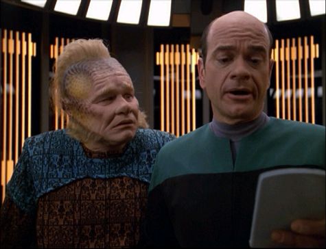Neelix and EMH Star Trek Voyager Blank Meme Template