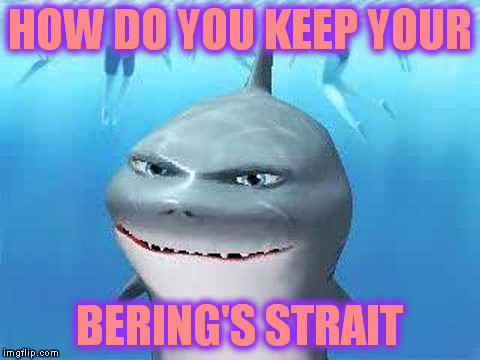 HOW DO YOU KEEP YOUR BERING'S STRAIT | made w/ Imgflip meme maker