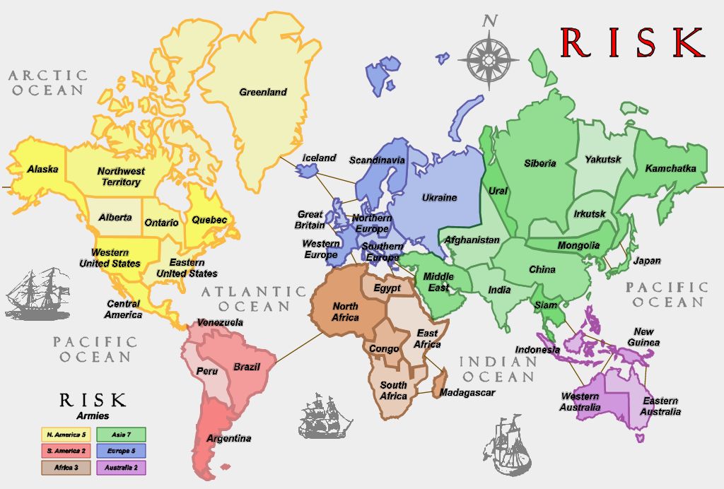 The Game of Risk! Blank Meme Template