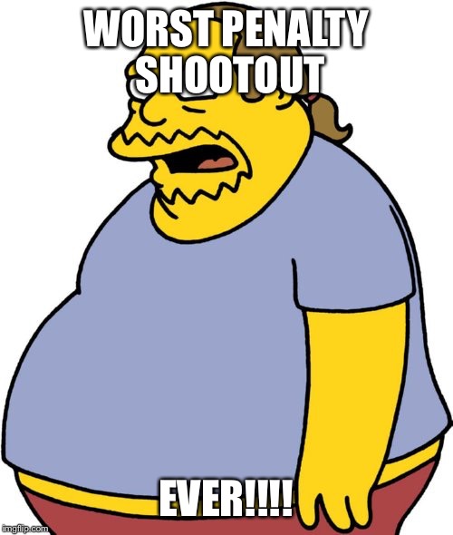 Comic Book Guy Meme | WORST PENALTY SHOOTOUT; EVER!!!! | image tagged in memes,comic book guy | made w/ Imgflip meme maker