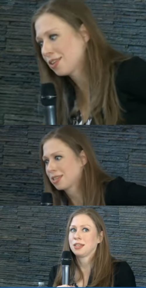 bad pun chelsea clinton Blank Meme Template