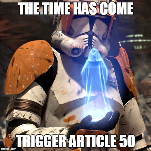 THE TIME HAS COME; TRIGGER ARTICLE 50 | image tagged in uk,europe,european union,brexit | made w/ Imgflip meme maker